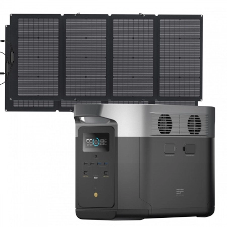 Комплект EcoFlow DELTA Max (1600) + 2 солнечных панели 220W